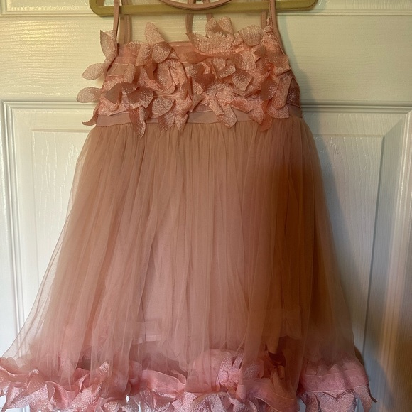 Flower girl dress. Blush pink - Picture 2 of 4